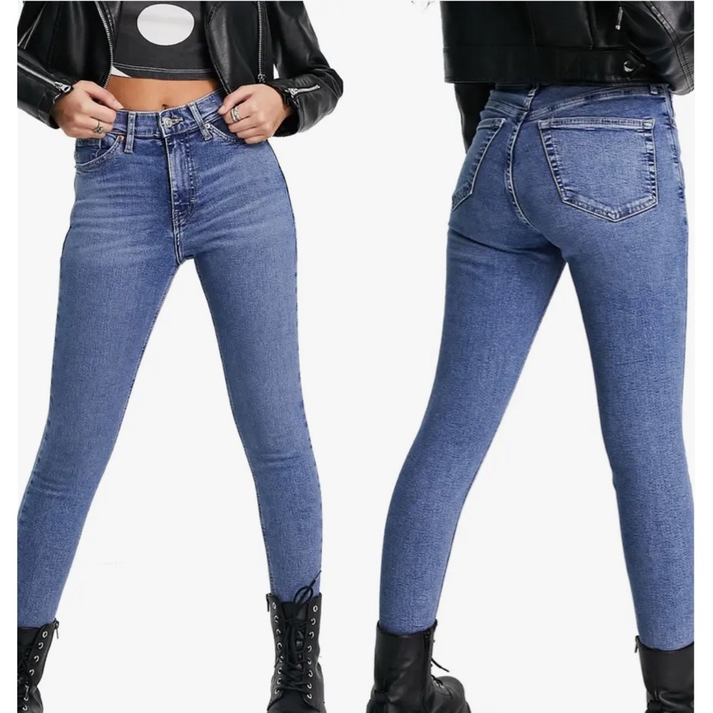 Top shop Jamie jeans high waisted